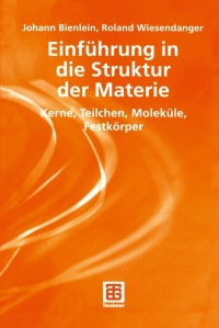 Cover image: Einführung in die Struktur der Materie 9783519032472