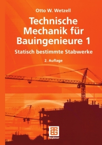 Immagine di copertina: Technische Mechanik für Bauingenieure 1 2nd edition 9783519100140