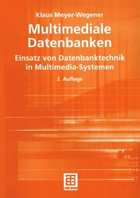 Cover image: Multimediale Datenbanken 2nd edition 9783519124191