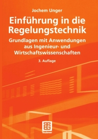 Imagen de portada: Einführung in die Regelungstechnik 3rd edition 9783519201403