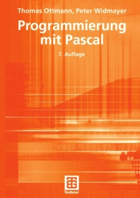 Cover image: Programmierung mit Pascal 7th edition 9783519222828