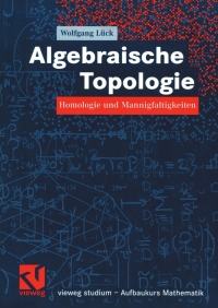 Cover image: Algebraische Topologie 9783528032180