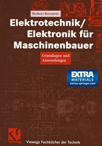 Titelbild: Elektrotechnik/Elektronik für Maschinenbauer 9783528039691