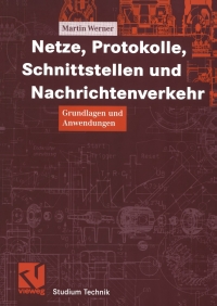 Immagine di copertina: Netze, Protokolle, Schnittstellen und Nachrichtenverkehr 9783528039981