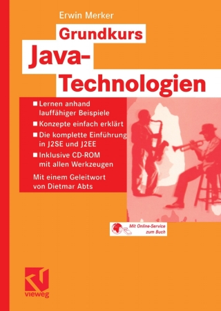 Imagen de portada: Grundkurs Java-Technologien 9783528058982