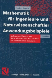Cover image: Mathematik für Ingenieure und Naturwissenschaftler Anwendungsbeispiele 5th edition 9783528443559