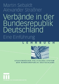 Cover image: Verbände in der Bundesrepublik Deutschland 9783531135434