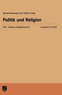 Imagen de portada: Politik und Religion 1st edition 9783531137186