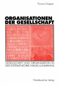 Imagen de portada: Organisationen der Gesellschaft 9783531138176