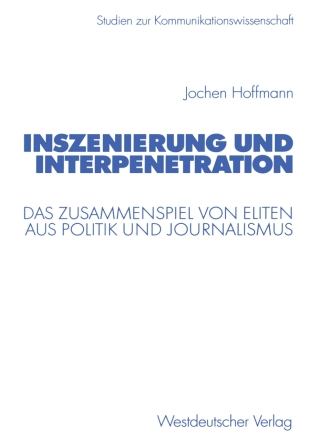 Imagen de portada: Inszenierung und Interpenetration 9783531138893