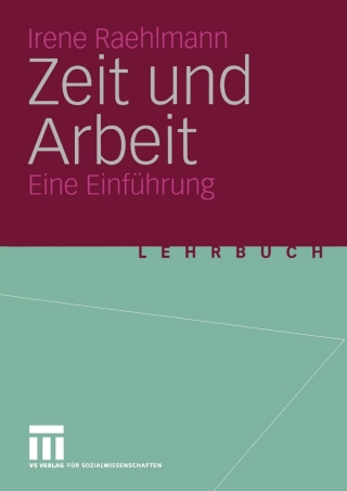Imagen de portada: Zeit und Arbeit 9783531141107