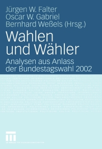 صورة الغلاف: Wahlen und Wähler 1st edition 9783531141374