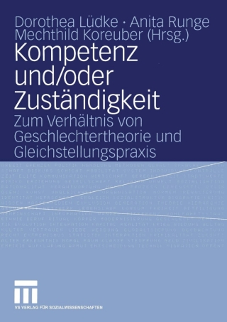 Imagen de portada: Kompetenz und/oder Zuständigkeit 1st edition 9783531141558