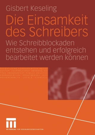 表紙画像: Die Einsamkeit des Schreibers 9783531141695