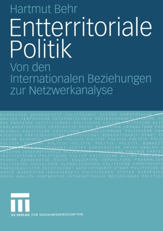 Imagen de portada: Entterritoriale Politik 9783531142036