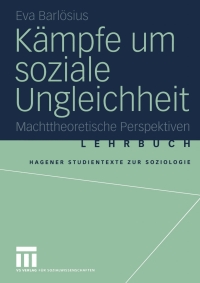 Imagen de portada: Kämpfe um soziale Ungleichheit 9783531143118