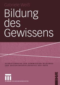 Imagen de portada: Bildung des Gewissens 9783531143378