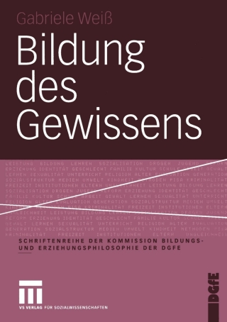 Immagine di copertina: Bildung des Gewissens 9783531143378