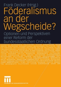 Imagen de portada: Föderalismus an der Wegscheide? 1st edition 9783531143781