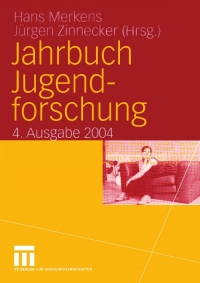 Imagen de portada: Jahrbuch Jugendforschung 1st edition 9783531144009