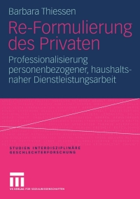 Cover image: Re-Formulierung des Privaten 9783531144023