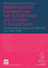 Imagen de portada: Mathematische Kompetenzen von Schülerinnen und Schülern in Deutschland 1st edition 9783531144566