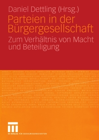 Cover image: Parteien in der Bürgergesellschaft 1st edition 9783531145433