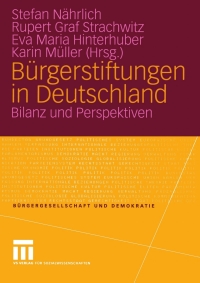 Immagine di copertina: Bürgerstiftungen in Deutschland 1st edition 9783531146010