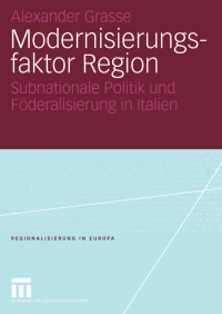 Cover image: Modernisierungsfaktor Region 9783531146386