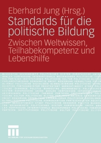 Immagine di copertina: Standards für die politische Bildung 1st edition 9783531146478