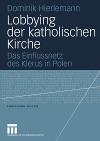 Cover image: Lobbying der katholischen Kirche 9783531146607