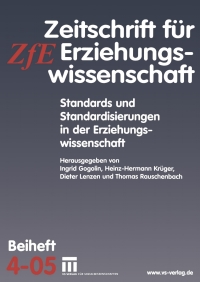 Cover image: Standards und Standardisierungen in der Erziehungswissenschaft 9783531147031