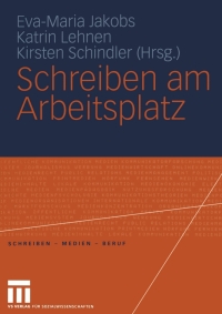 Cover image: Schreiben am Arbeitsplatz 1st edition 9783531147321