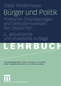 表紙画像: Bürger und Politik 2nd edition 9783531148458