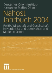 Immagine di copertina: Nahost Jahrbuch 2004 1st edition 9783531148816