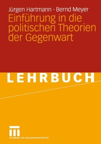 Cover image: Einführung in die politischen Theorien der Gegenwart 9783531149097