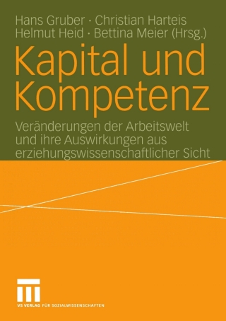 Imagen de portada: Kapital und Kompetenz 1st edition 9783810035653