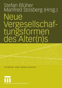 Imagen de portada: Neue Vergesellschaftungsformen des Alter(n)s 1st edition 9783810037138