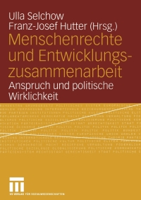 Cover image: Menschenrechte und Entwicklungszusammenarbeit 1st edition 9783810037374