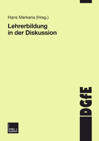 Imagen de portada: Lehrerbildung in der Diskussion 1st edition 9783810038562