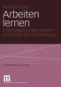 Cover image: Arbeiten lernen 9783810039385