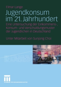 Cover image: Jugendkonsum im 21. Jahrhundert 9783810039415