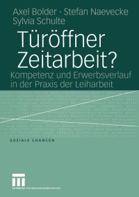 Cover image: Türöffner Zeitarbeit? 9783810039774