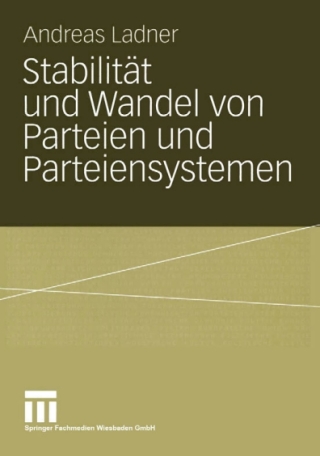 Omslagafbeelding: Stabilität und Wandel von Parteien und Parteiensystemen 9783810041203