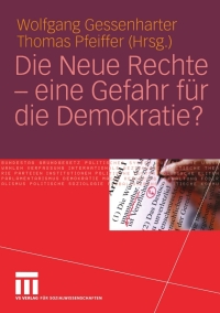 Cover image: Die Neue Rechte — eine Gefahr für die Demokratie? 1st edition 9783810041623