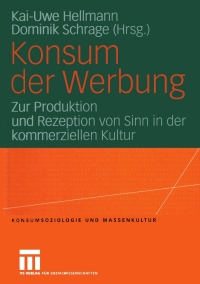 Imagen de portada: Konsum der Werbung 1st edition 9783810042033