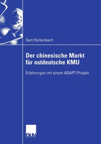 Imagen de portada: Der chinesische Markt für ostdeutsche KMU 9783824405268