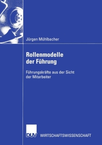 Cover image: Rollenmodelle der Führung 9783824406708