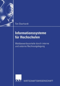 Cover image: Informationssysteme für Hochschulen 9783824406753