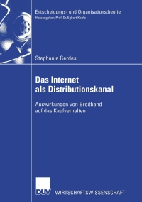 Cover image: Das Internet als Distributionskanal 9783824406982